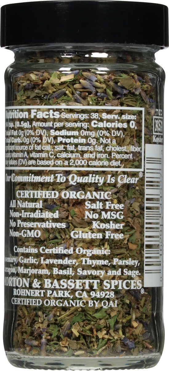 slide 13 of 13, Morton & Bassett Organic Herbs from Provence 0.7 oz, 7 oz