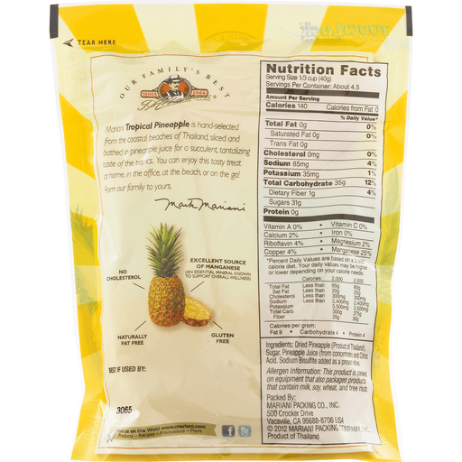 slide 7 of 9, Mariani Tropical Pineapple, 6 oz