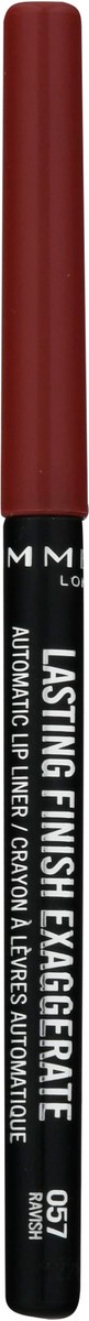 slide 10 of 12, Rimmel London Ravish 057 Lasting Finish Exaggerate Automatic Lip Liner 0.012 oz, 0.35 gram