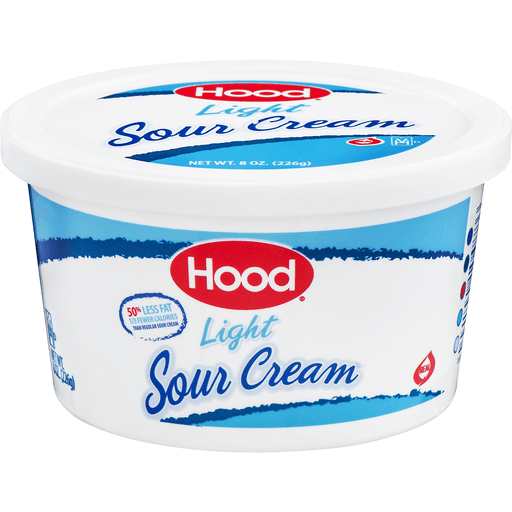 slide 1 of 8, Hood Light Sour Cream Tub, 8 oz