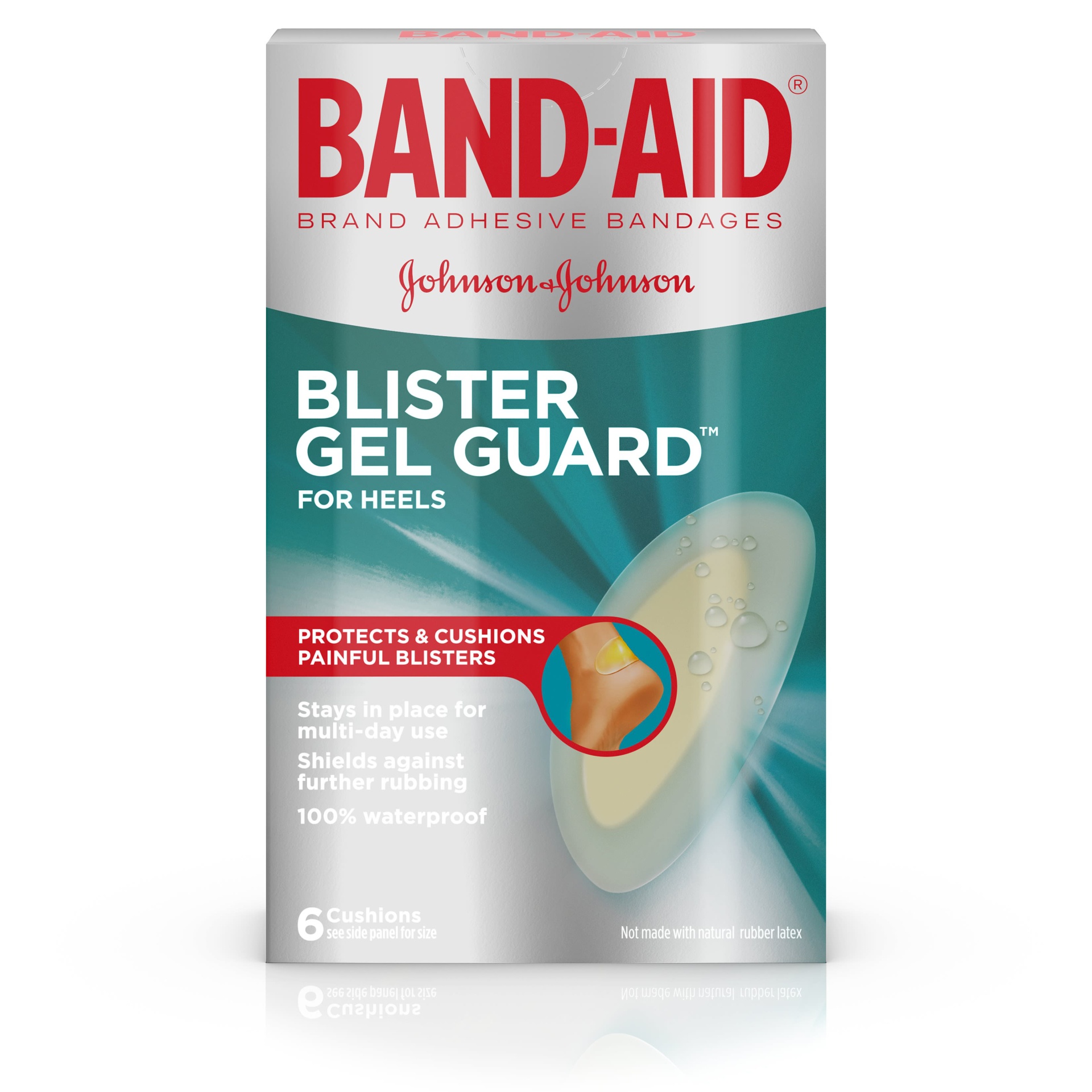 slide 1 of 1, BAND-AID Brand Advanced Protection, Blister Adhesive Bandages, 6 Count, 6 ct