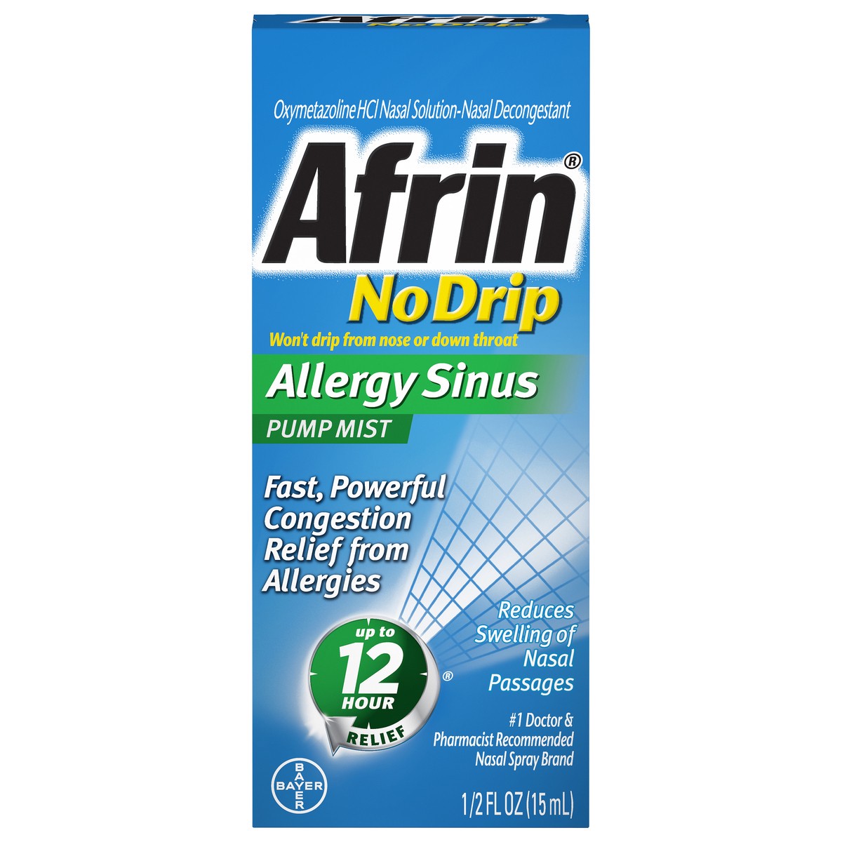 slide 7 of 11, Afrin No Drip Allergy Sinus Mist Pump, 0.5 fl oz