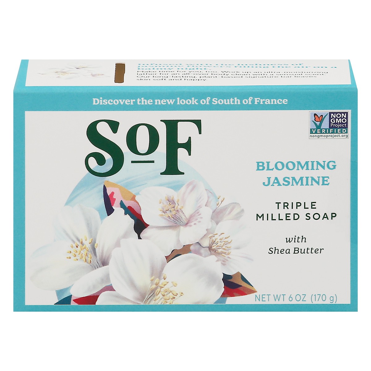 slide 13 of 14, SOF Triple Milled Blooming Jasmine Soap 6 oz, 6 oz