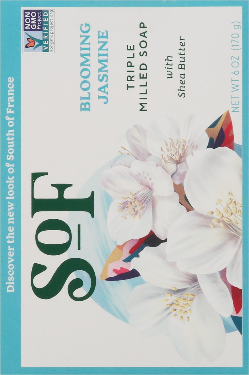 slide 3 of 14, SOF Triple Milled Blooming Jasmine Soap 6 oz, 6 oz