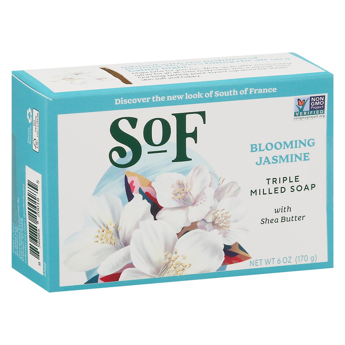 slide 10 of 14, SOF Triple Milled Blooming Jasmine Soap 6 oz, 6 oz