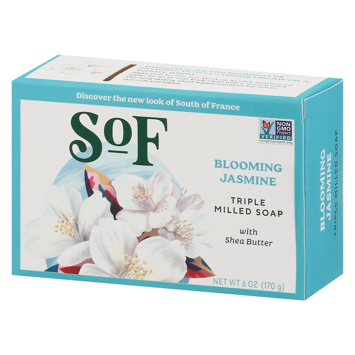 slide 11 of 14, SOF Triple Milled Blooming Jasmine Soap 6 oz, 6 oz