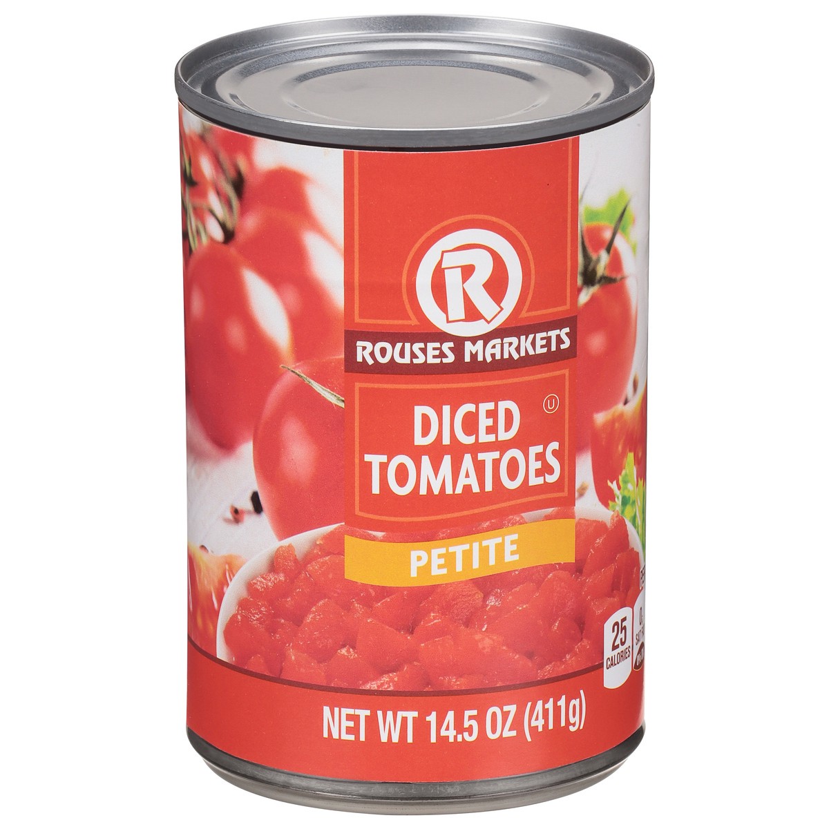 slide 5 of 9, Rouses Markets Petite Diced Tomatoes 14.5 oz, 14.5 oz