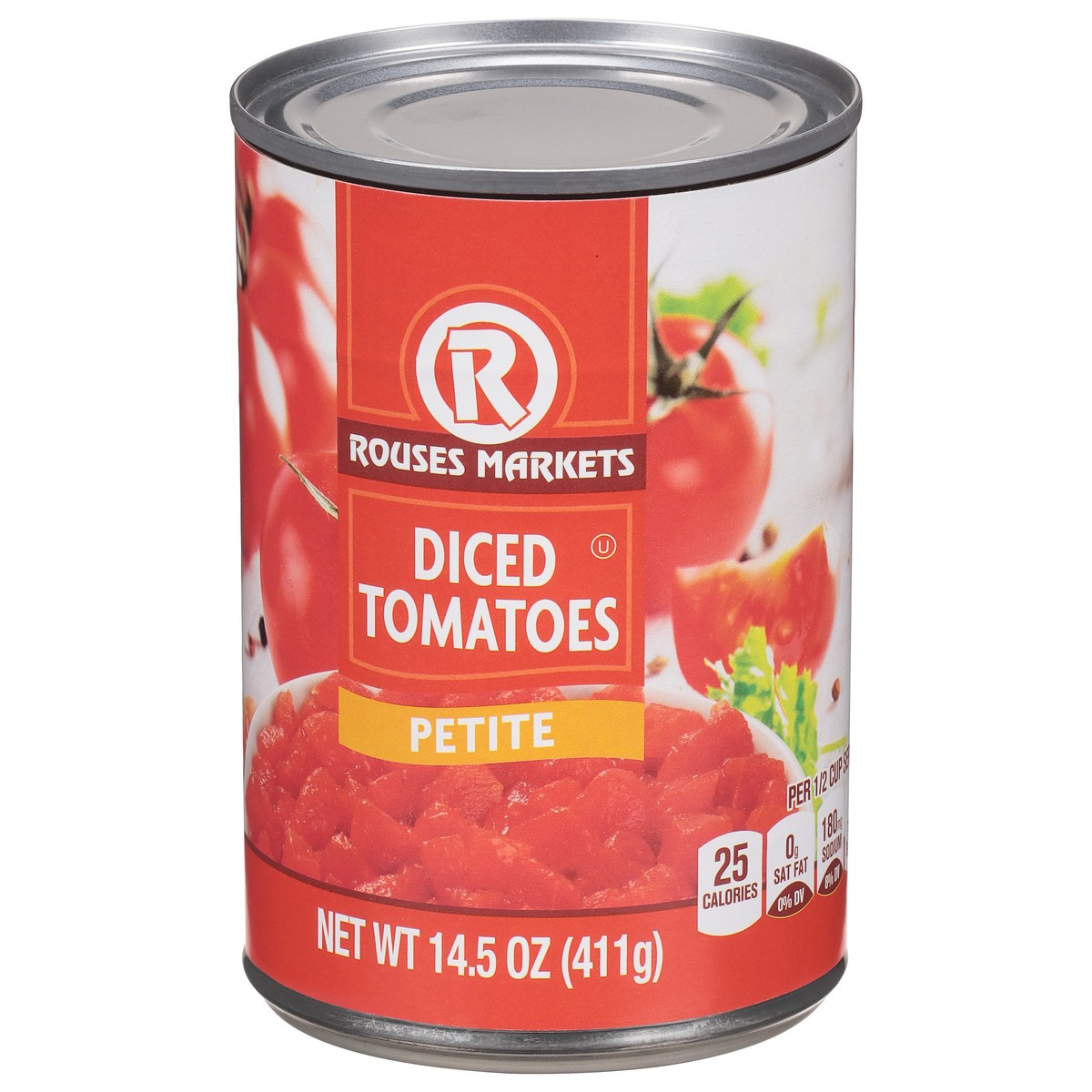 slide 6 of 9, Rouses Markets Petite Diced Tomatoes 14.5 oz, 14.5 oz