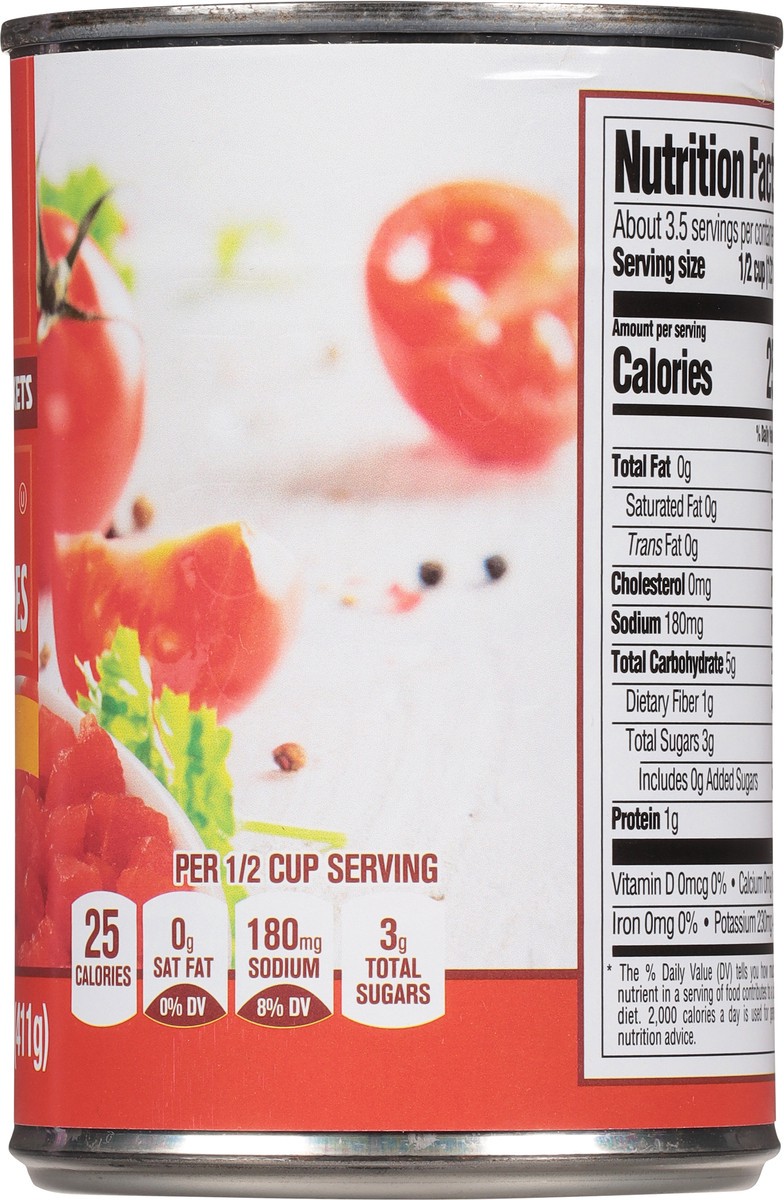 slide 3 of 9, Rouses Markets Petite Diced Tomatoes 14.5 oz, 14.5 oz