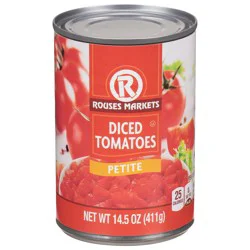 Rouses Markets Petite Diced Tomatoes 14.5 oz