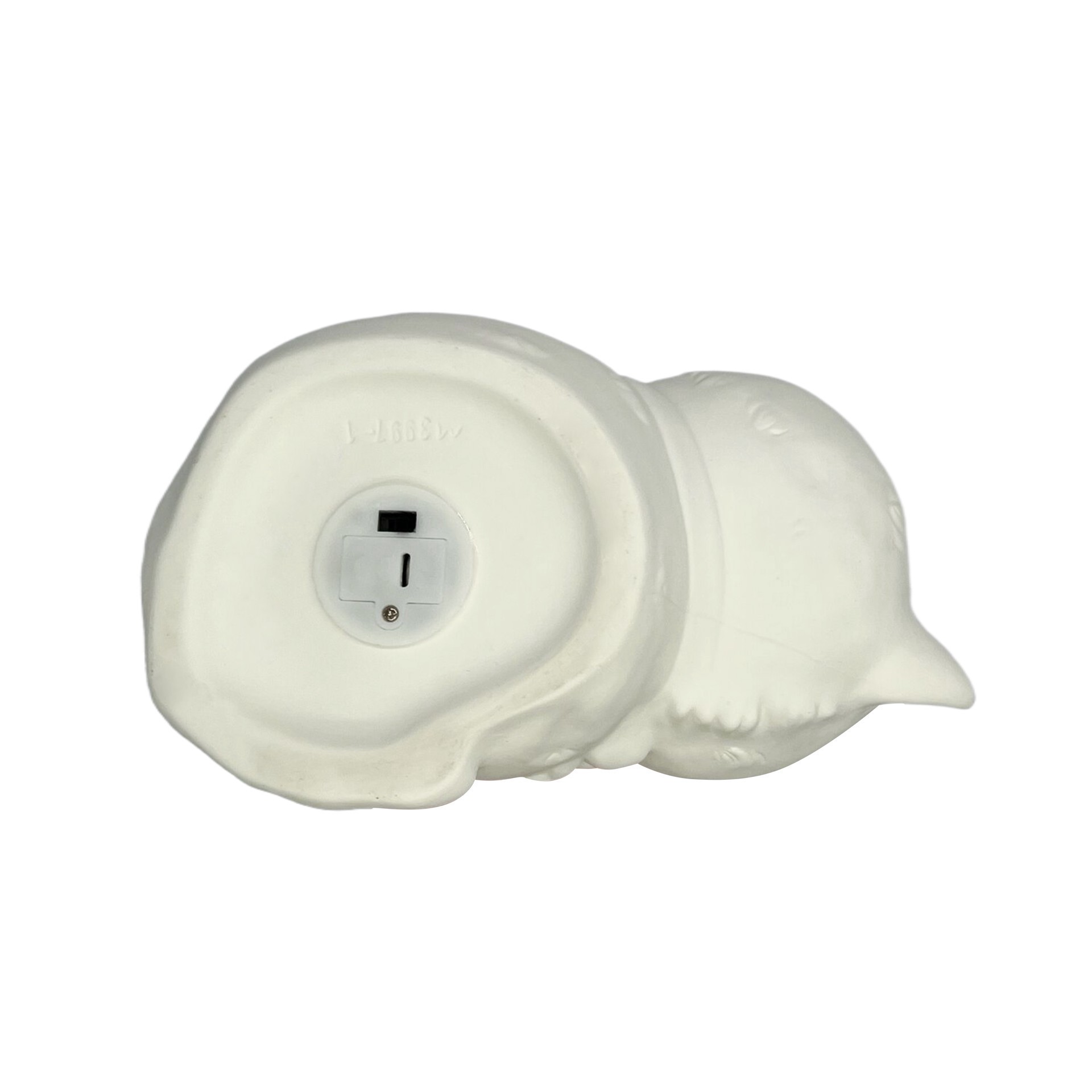 slide 3 of 8, 7" Led Diy Ceramic Cat With Bell Decor By Make Market, 7 in x 4.35 in x 5 in