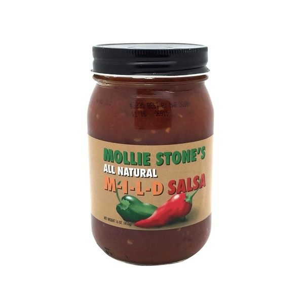 slide 1 of 1, Mollie Stone's All Natural Mild Salsa, 16 oz