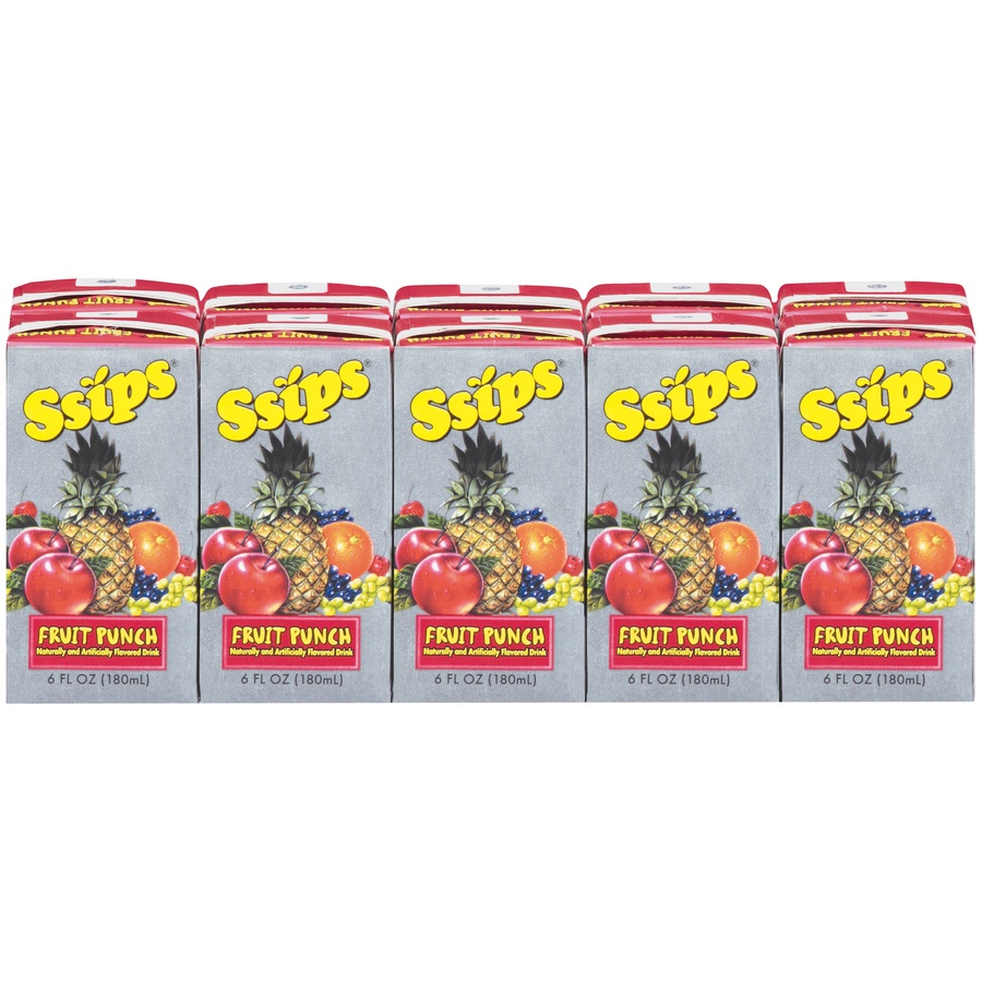 slide 1 of 3, Ssips Fruit Punch 10Pk, 67 oz