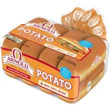 Arnold Potato Hot Dog Buns