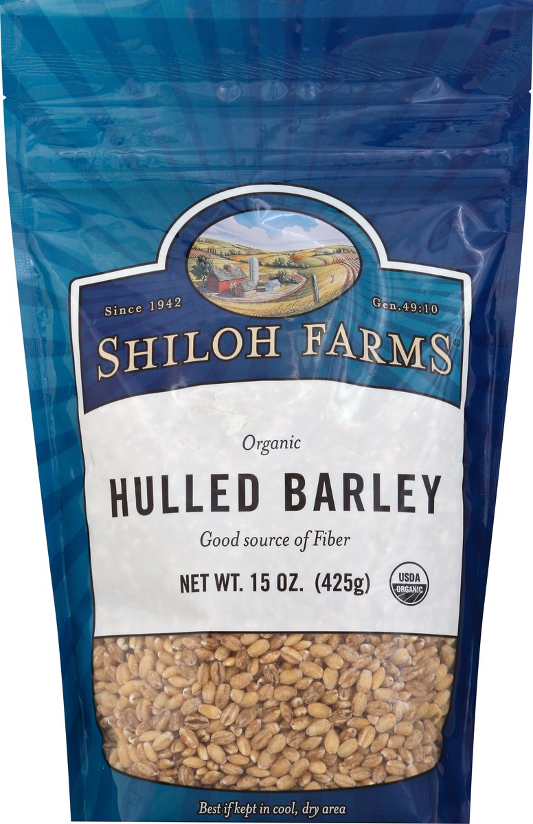 slide 3 of 3, Shiloh Farms Organic Hulled Barl, 15 oz