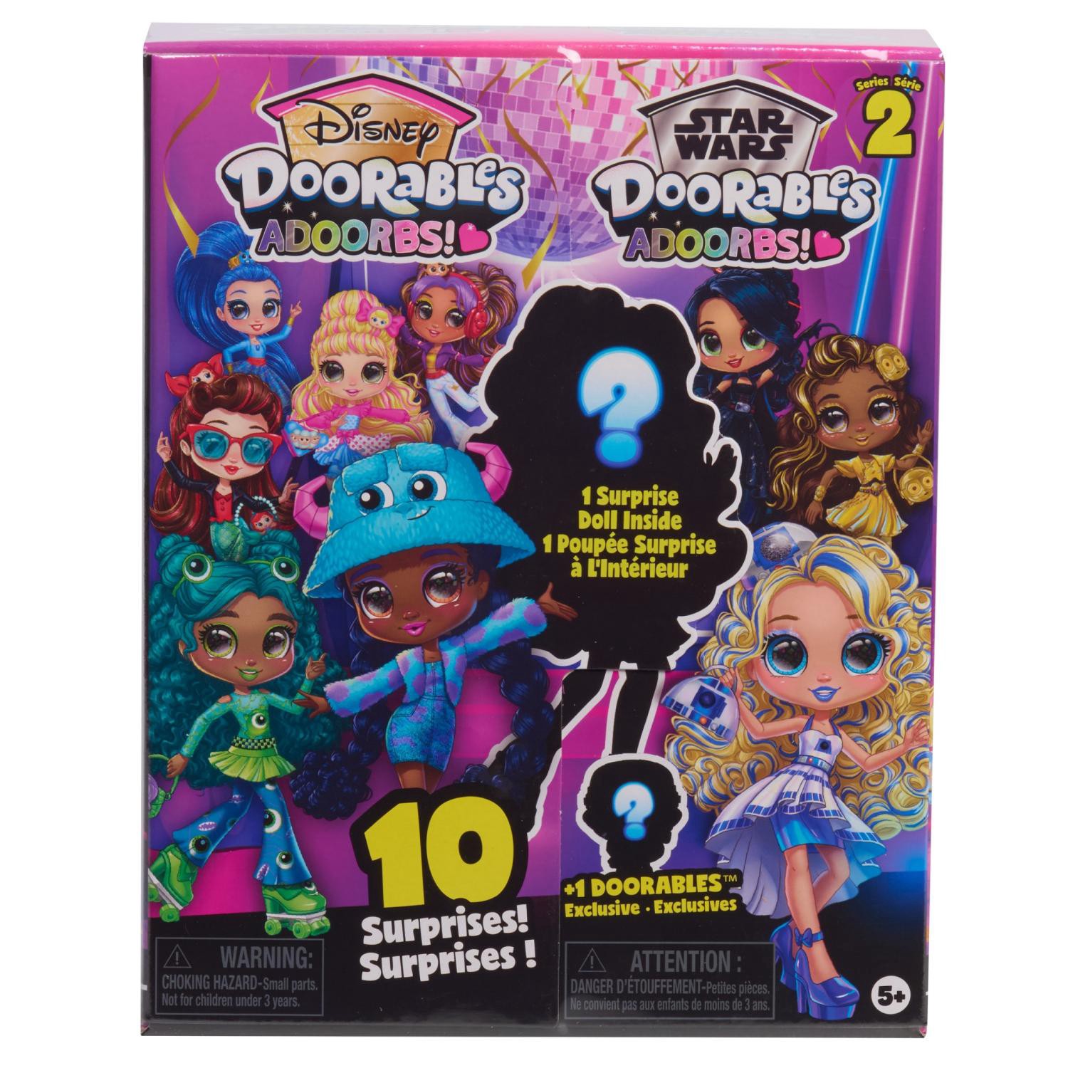 slide 1 of 4, Disney Doorables Adoorbs Dolls, Collectible Dolls, Kids Toys For Ages 5 Up By Just Play, 1 ct