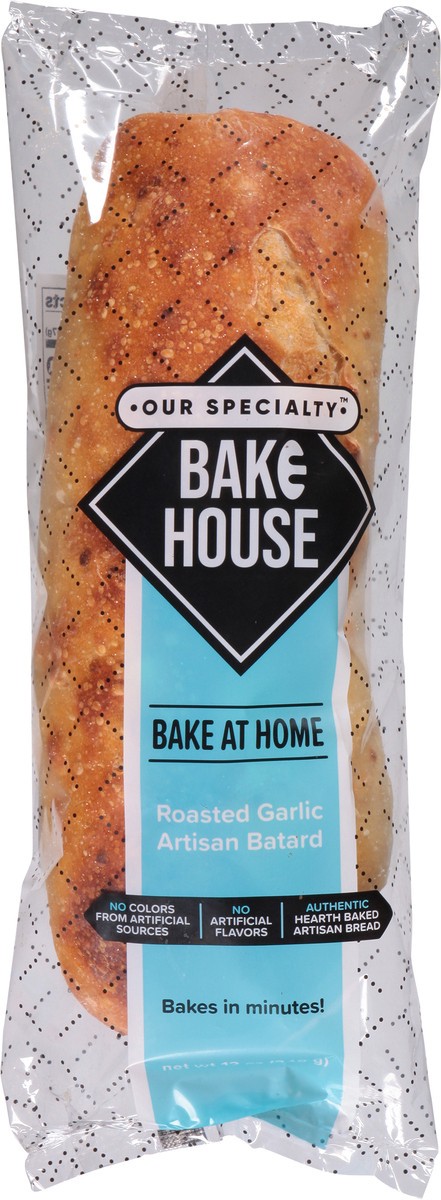 slide 11 of 14, Our Specialty Bake House Artisan Roasted Garlic Batard 12 oz, 12 oz