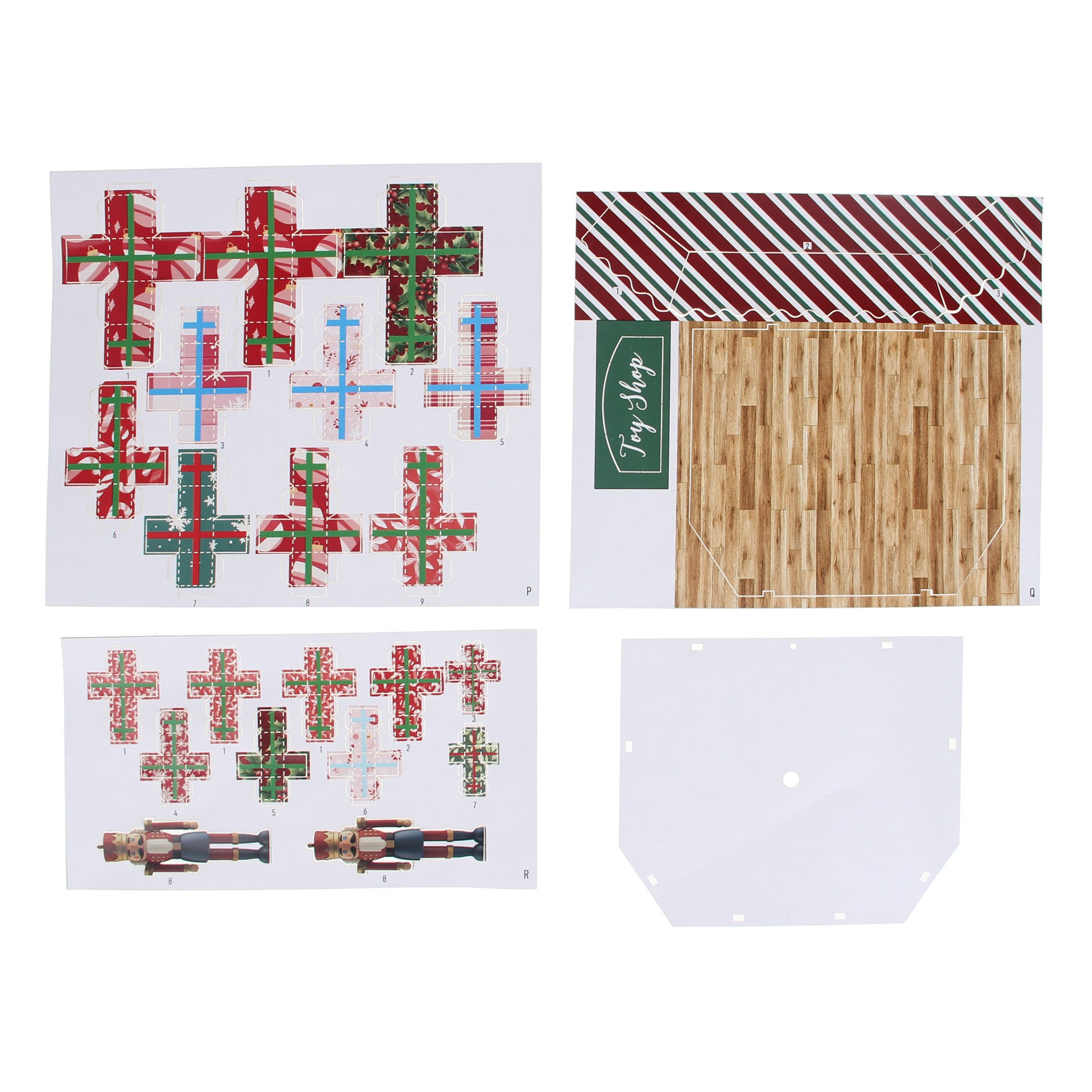 slide 2 of 9, Toy Shop Diorama Kit By Make Market, 7.6 in x 6.8 in x 7.9 in