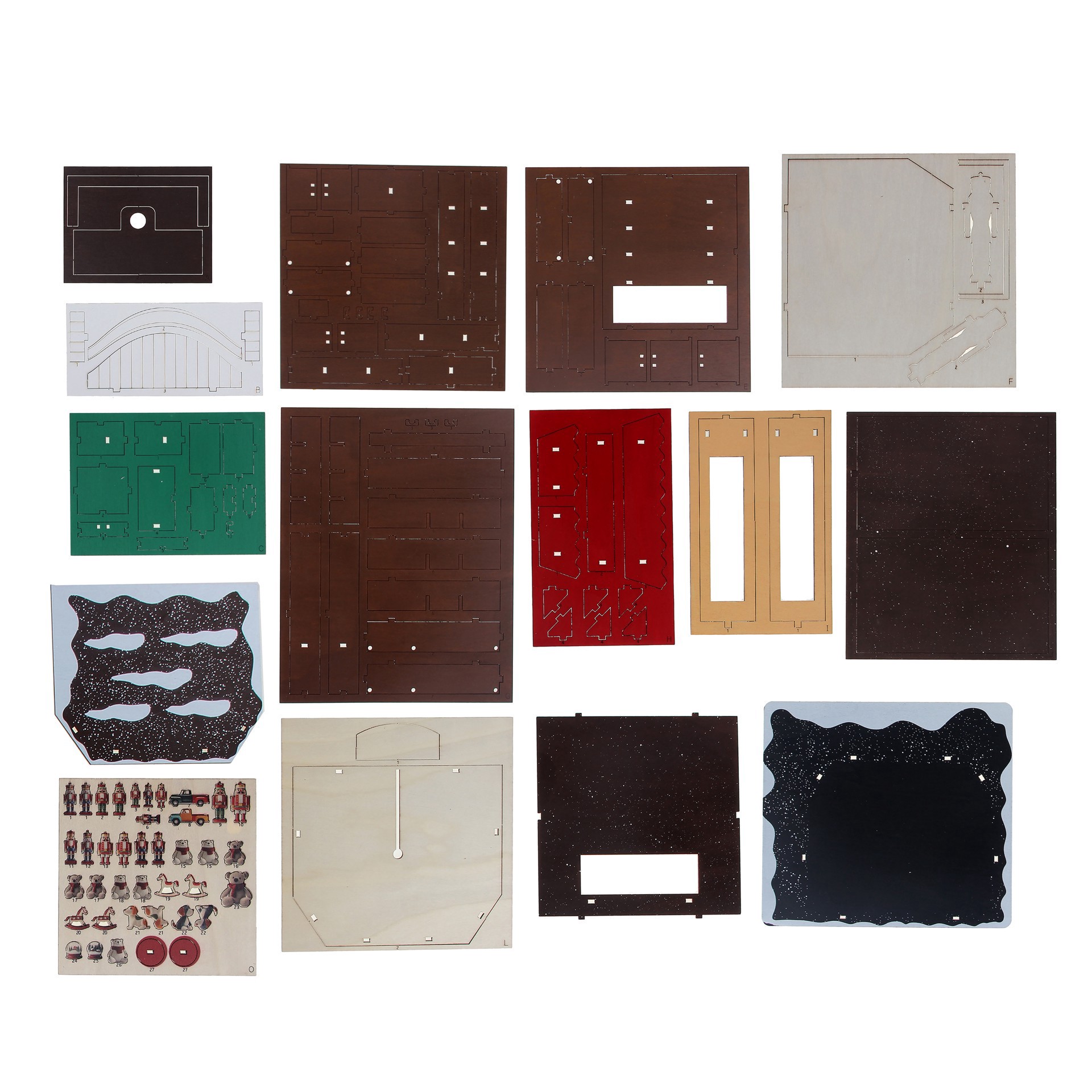 slide 5 of 9, Toy Shop Diorama Kit By Make Market, 7.6 in x 6.8 in x 7.9 in