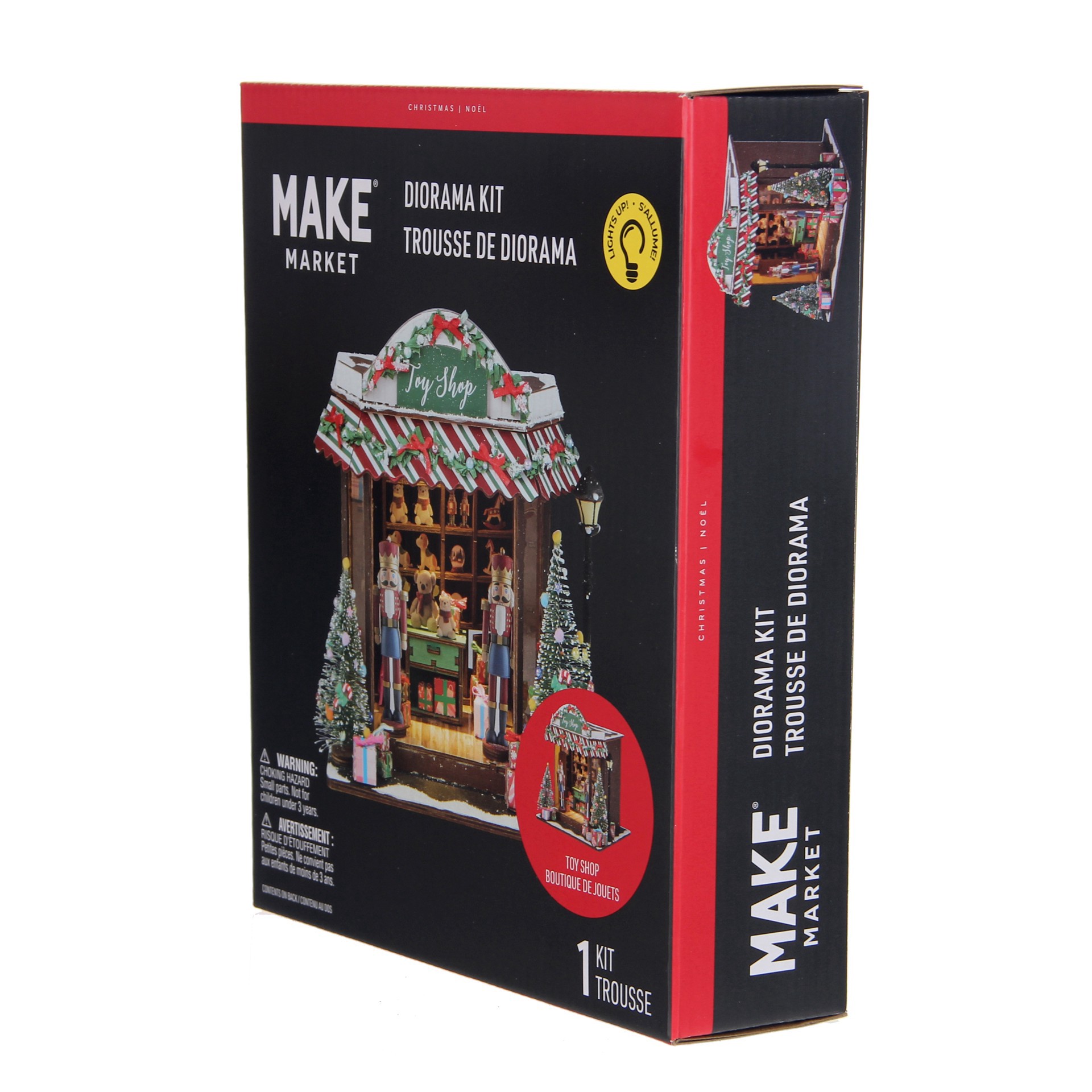 slide 8 of 9, Toy Shop Diorama Kit By Make Market, 7.6 in x 6.8 in x 7.9 in