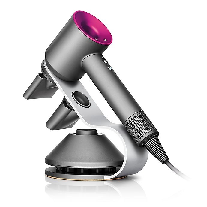 slide 1 of 1, Dyson Supersonic Hair Dryer Gift Set with Stand - Iron/Fuchsia, 1 ct