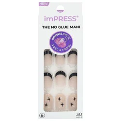 imPRESS Gold Ring Nails - 30 Each