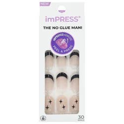 imPRESS Gold Ring Nails - 30 Each