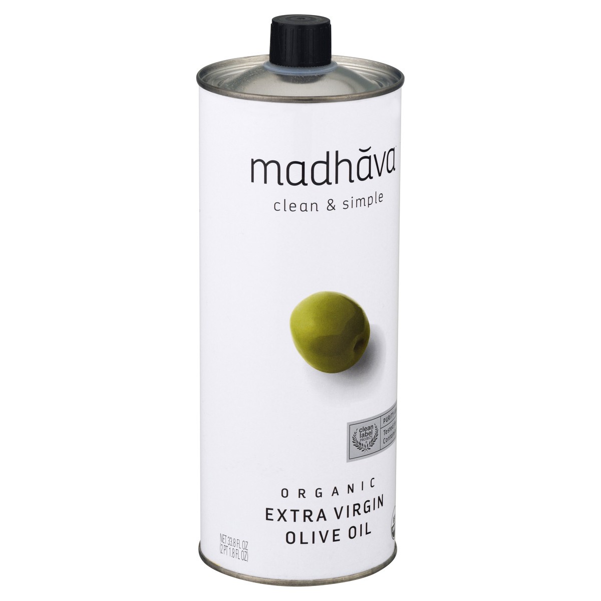 slide 5 of 9, Madhava Organic Extra Virgin Olive Oil 33.8 oz, 33.8 oz