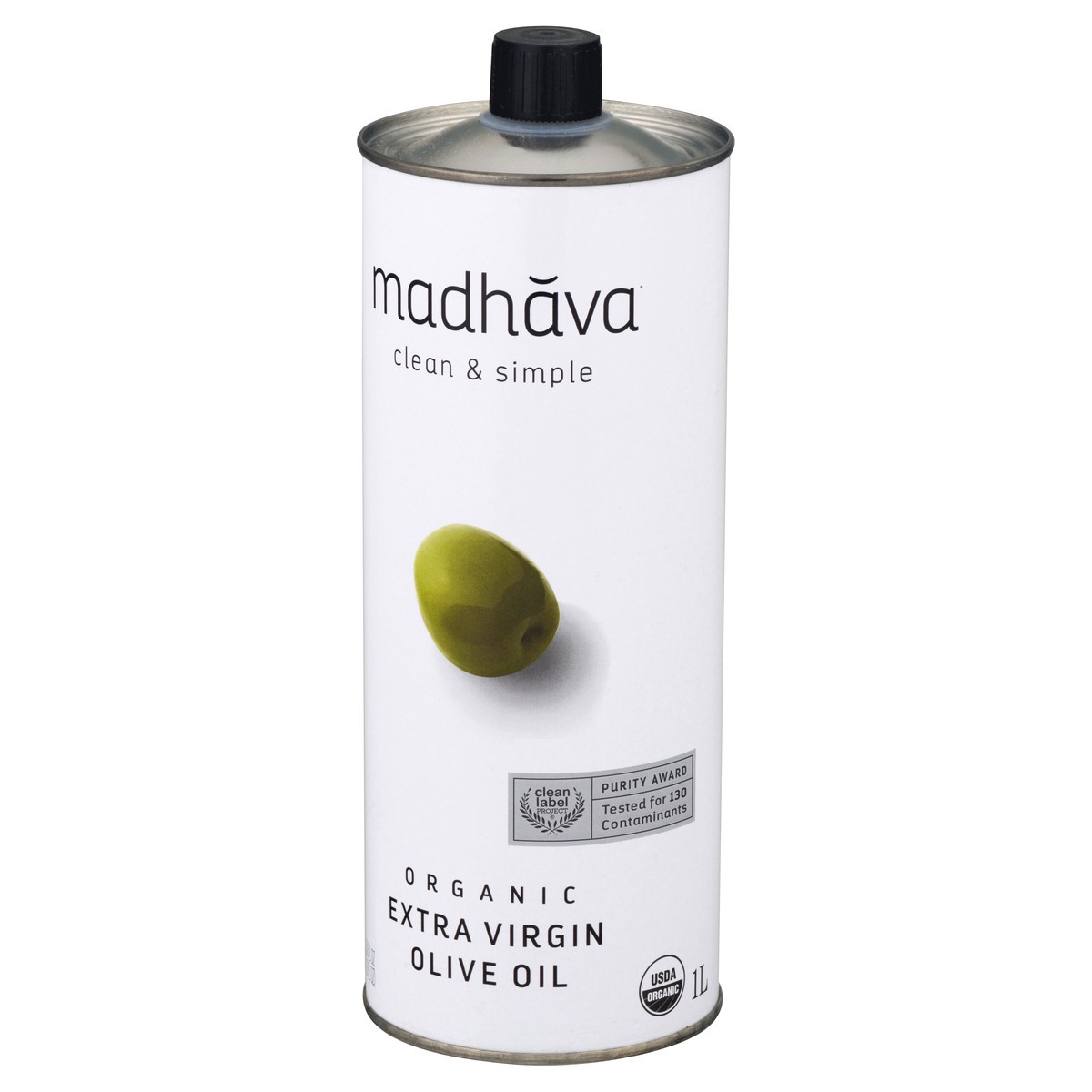 slide 8 of 9, Madhava Organic Extra Virgin Olive Oil 33.8 oz, 33.8 oz