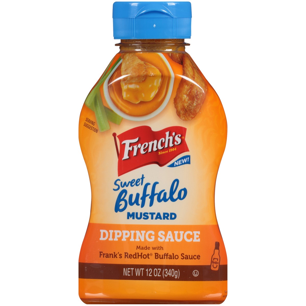 slide 3 of 9, French's Sweet Buffalo Mustard Dipping Sauce, 12 oz, 12 oz