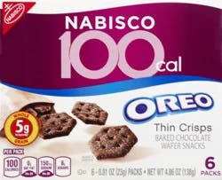 Oreo Wafer Snacks 6 ea