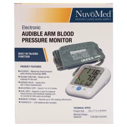 Nuvomed Audible Arm Blood Pressure Monitor
