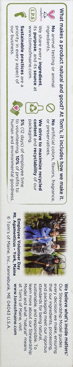 slide 5 of 5, Tom's of Maine Luminous White Clean Mint Natural Toothpaste, 4.7 oz