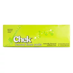 Chek Lemon Lime Cola - 12 ct; 12 fl oz