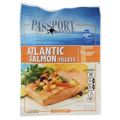 slide 1 of 1, Orca Bay Atlantic Salmon Fillets, 10 oz