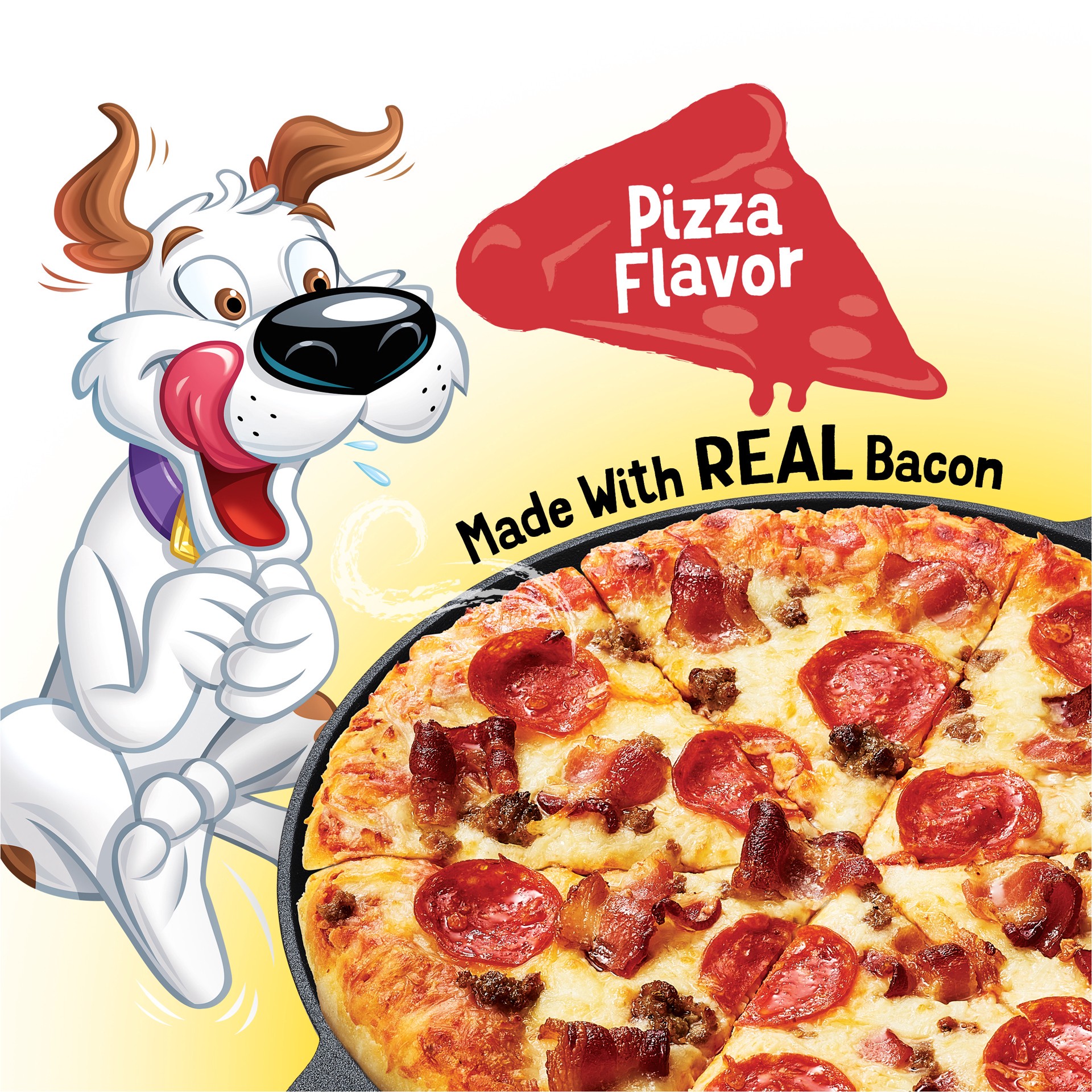 slide 6 of 8, Beggin' Purina Beggin' Dog Treats With Real Bacon, Pizza Flavor, 25 oz