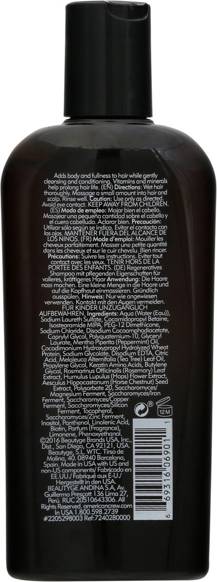 slide 8 of 9, American Crew Trichology Hair Recovery + thickening Shampoo, 8.45 oz