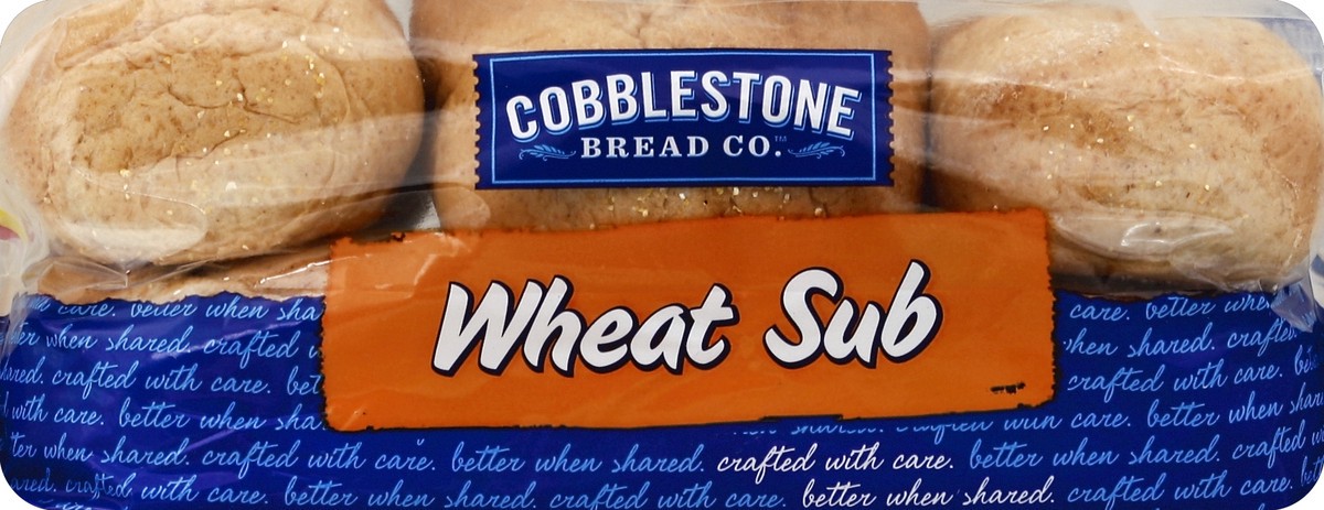 slide 2 of 5, Cobblestone Bread Co. Sub Rolls 6 ea, 6 ct