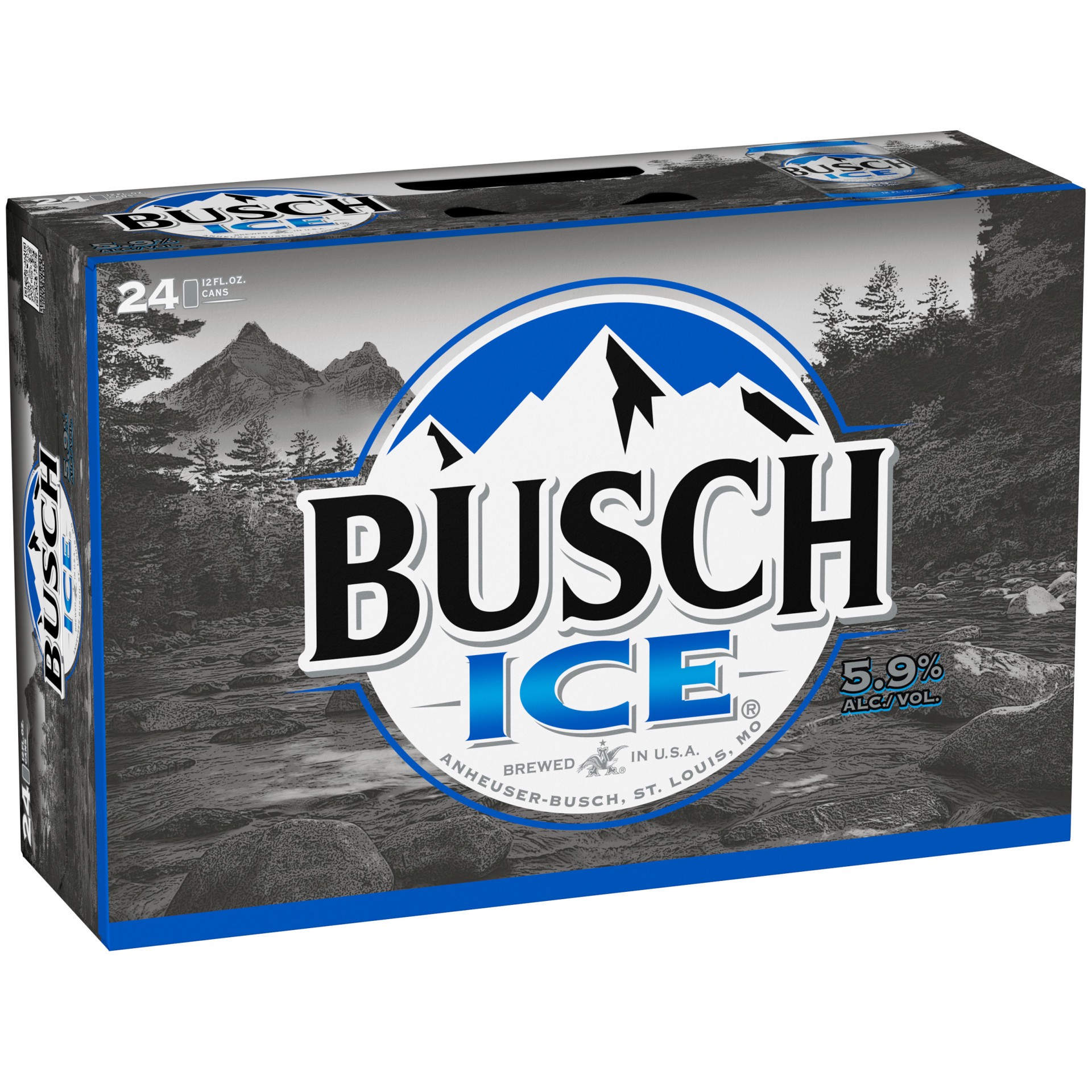 slide 1 of 8, Busch Ice Beer 24 - 12 fl oz Cans, 288 fl oz