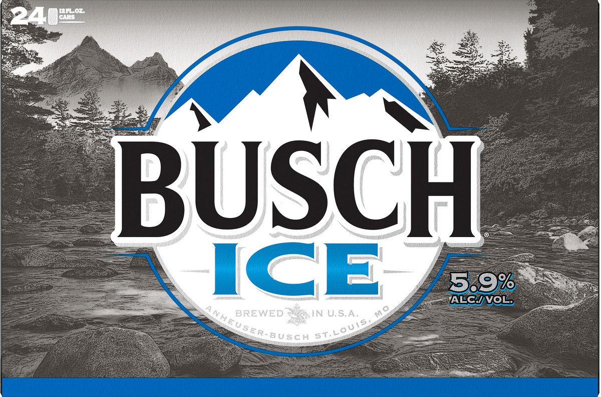 slide 4 of 8, Busch Ice Beer 24 ea, 24 ct