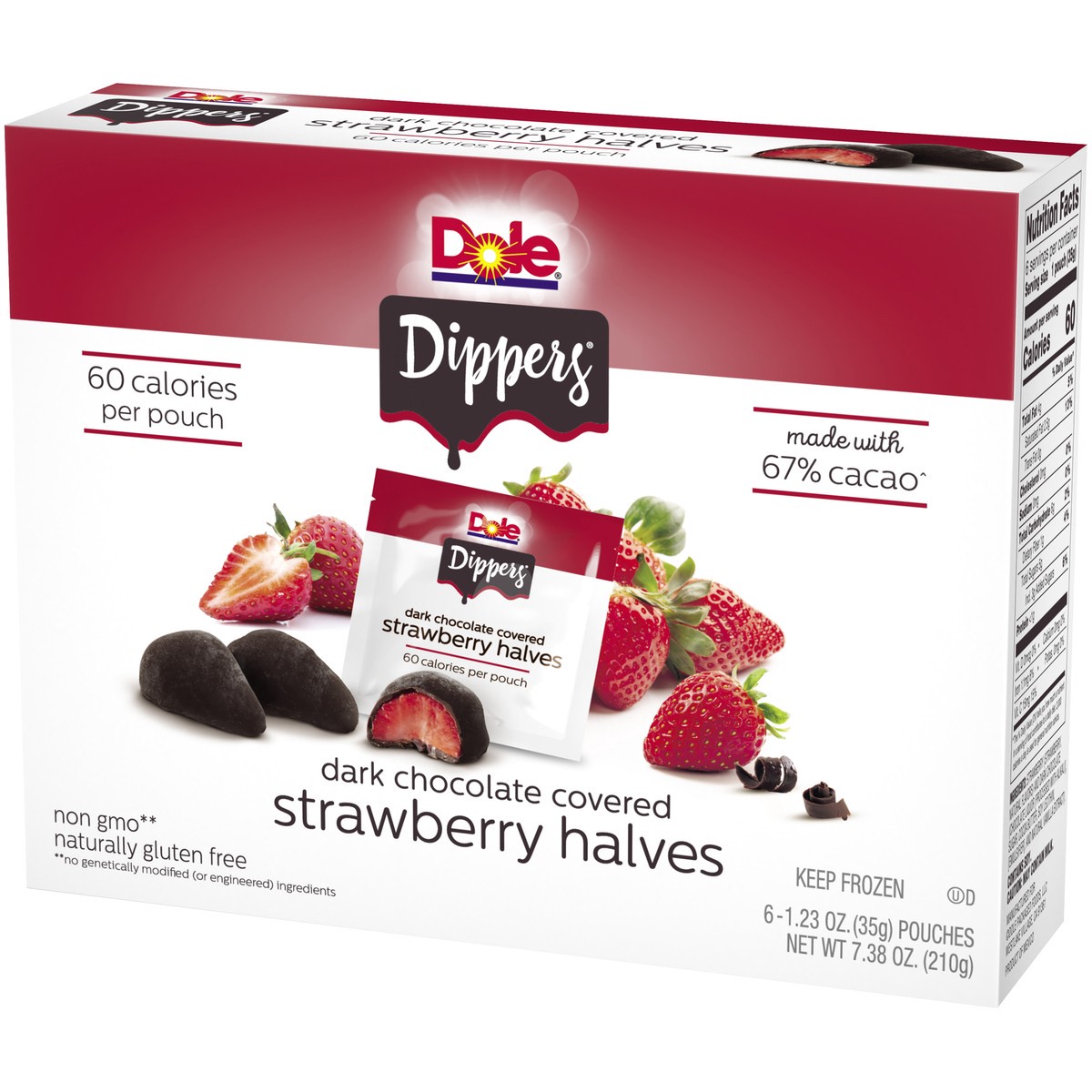 slide 9 of 9, Dole Strawberry Halves, 7.38 oz