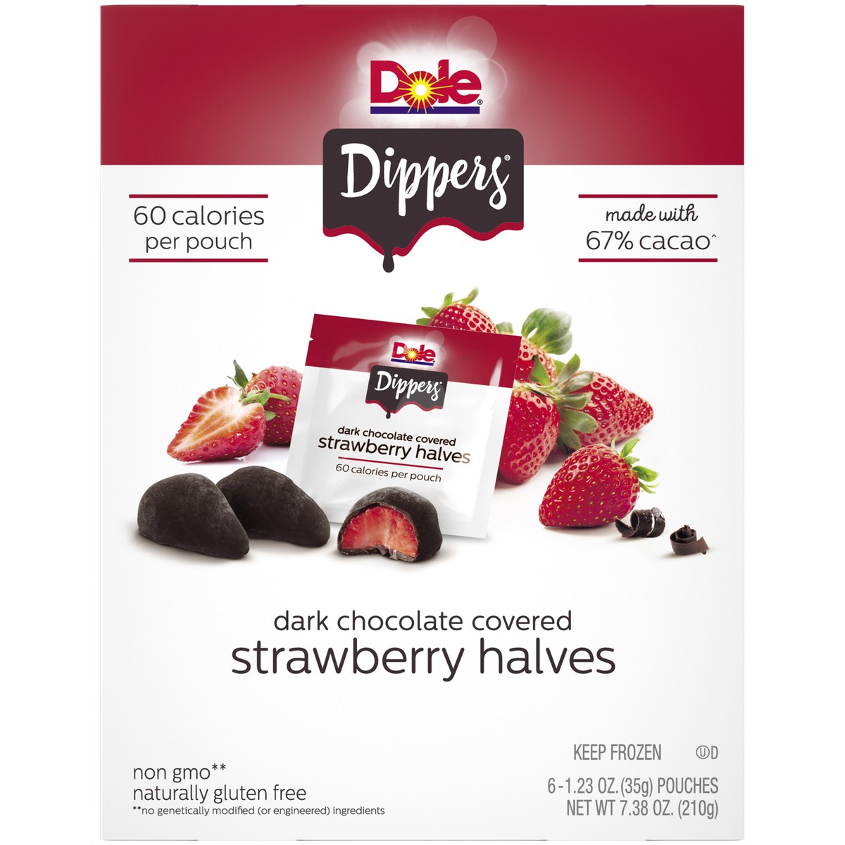 slide 6 of 9, Dole Strawberry Halves, 7.38 oz