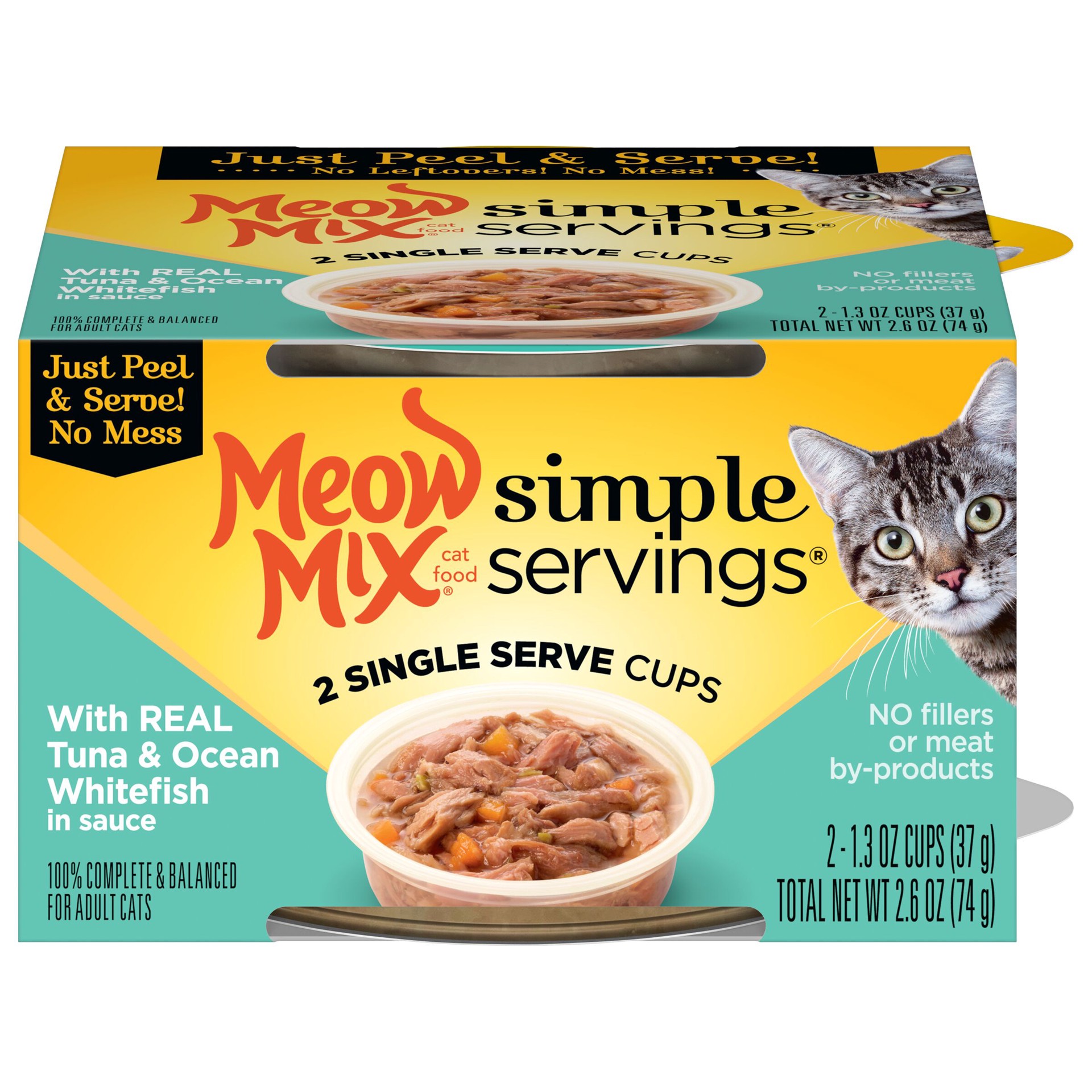 slide 1 of 9, Meow Mix Cat Food 2 ea, 2 ct