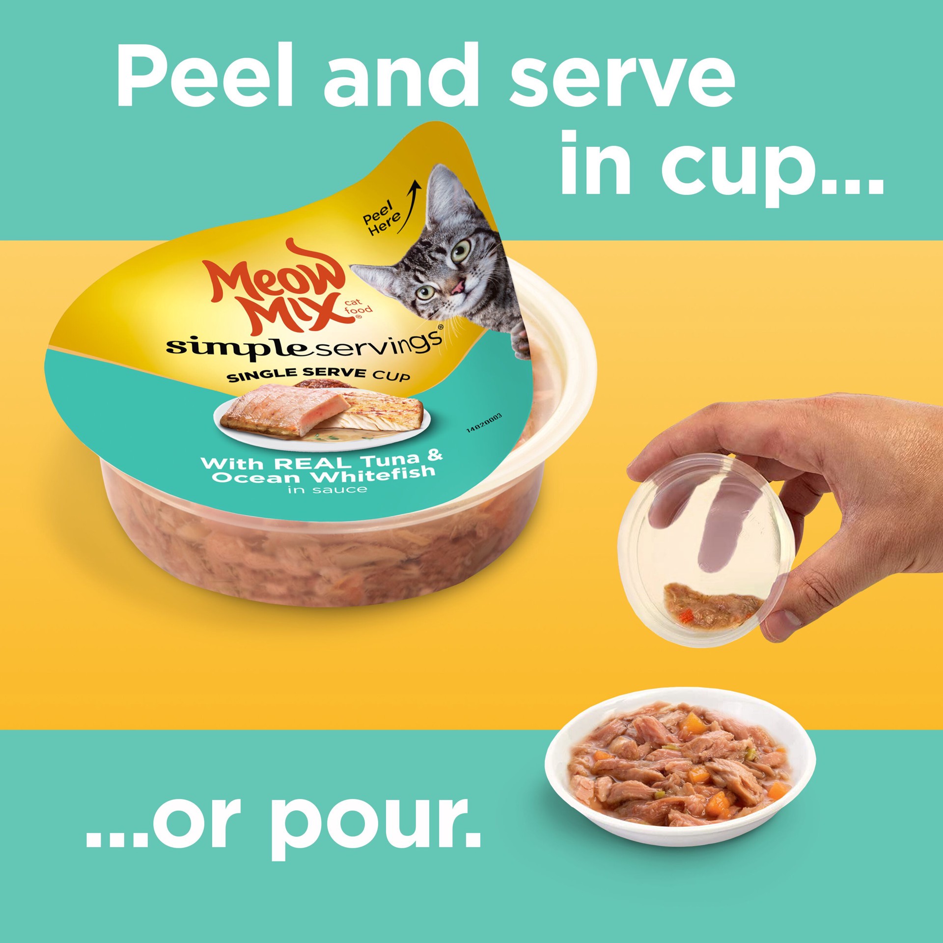 slide 9 of 9, Meow Mix Cat Food 2 ea, 2 ct