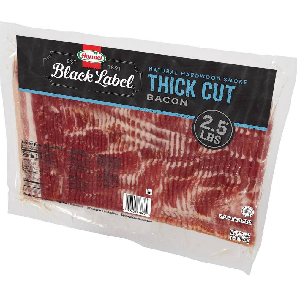 slide 5 of 6, HORMEL BLACK LABEL Thick Cut Bacon Platter, 40 oz