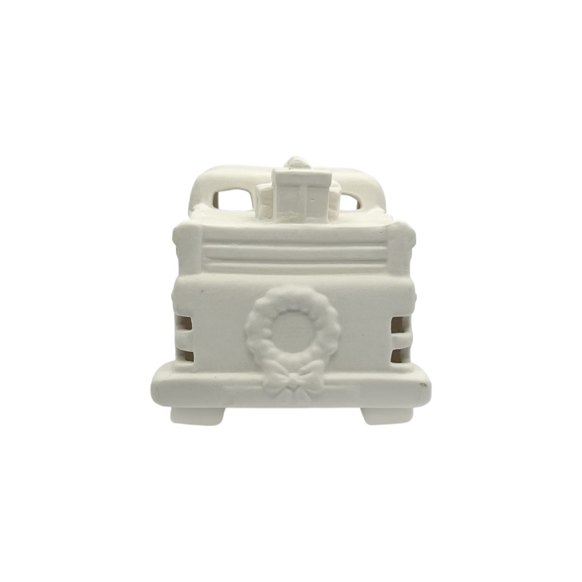 slide 2 of 7, 9.5" Led Diy Ceramic Farm Truck Decor By Make Market, 9.5 in x 4.13 in x 4.5 in