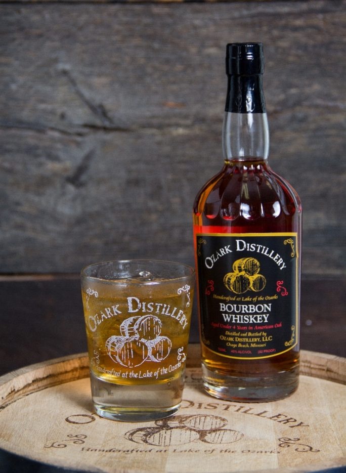 slide 1 of 1, Ozark Distillery Bourbon, 750 ml