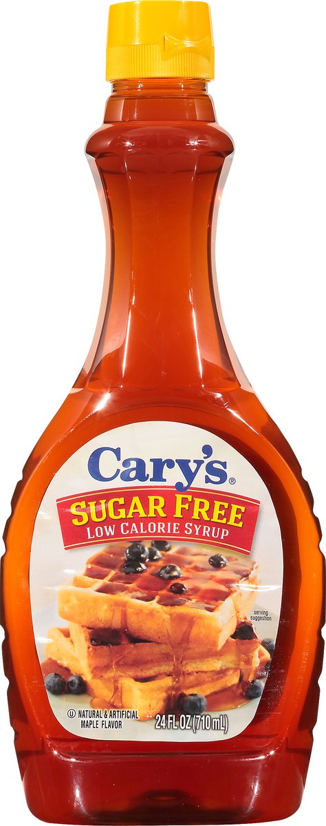 slide 1 of 9, Cary's Sugar Free Low Calorie Syrup 24 fl. oz. Bottle, 24 fl oz