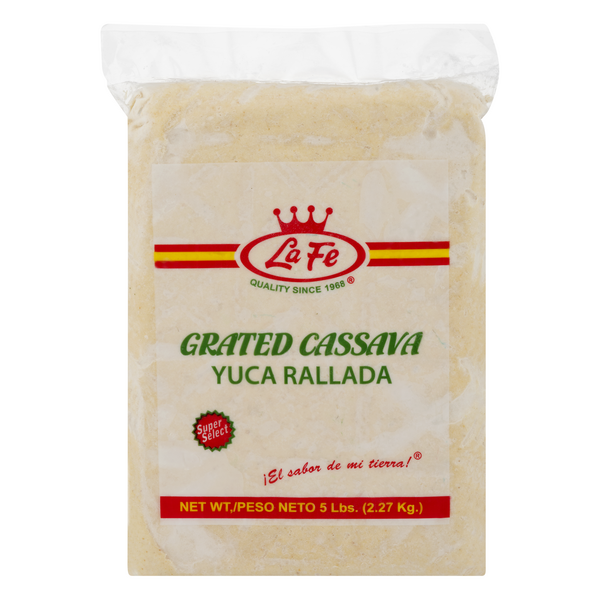 slide 1 of 1, La Fe Gratd Yuca, 5 lb