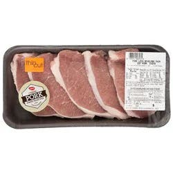 Raley's Pork Loin Boneless Chop Thin Cut
